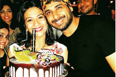 Ganga actress Aditi Sharma celebrates her birthday with beau Sarwar Ahuja