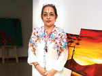 Socialites attend exhibition