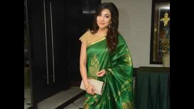 Parvathy Nair looked pretty at Rotary Club's fund raising event Coffee mornings at Hotel Savera in Chennai