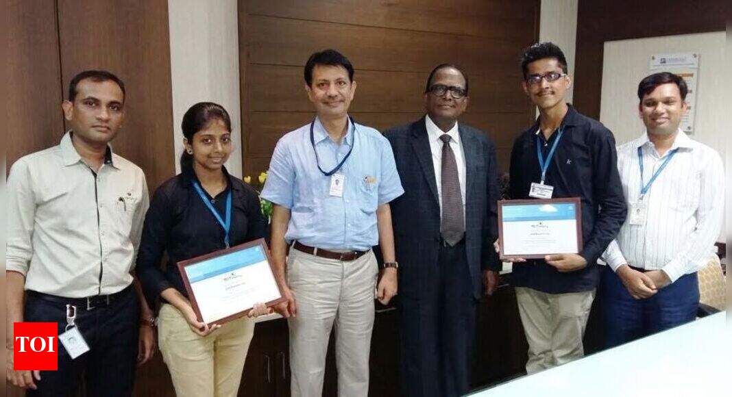 Engineering students bag third position at national level software
