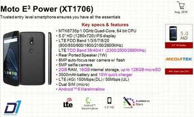 moto e3 power specs