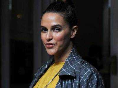 It is work as usual for Neha Dhupia on her birthday