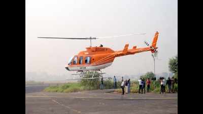 Pawan Hans helicopter caught in bad weather