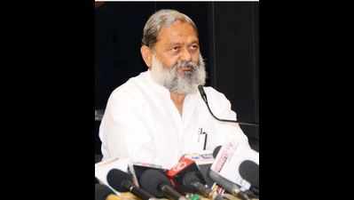 Vij courts controversy with 50 lakh grant to Sirsa Dera