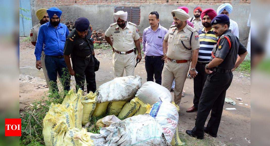 Ammunition recovered from Amritsar | Amritsar News - Times of India