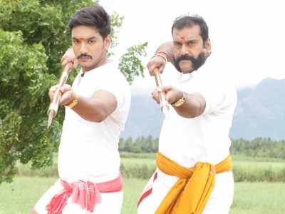 Silambam and sentiment are the focus of this film