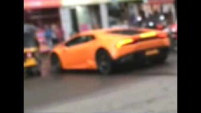 BJP MLA gifts wife a Lamborghini, she rams into auto