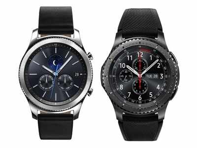 Samsung Gear S3 smartwatch launched at IFA 2016 comes in two variants Frontier and Classic Times of India