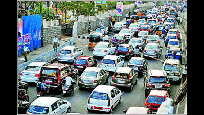 Traffic curbs at Dhoolpet