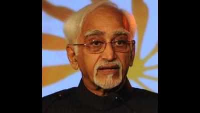 Hamid Ansari worried about decline in social sector funding