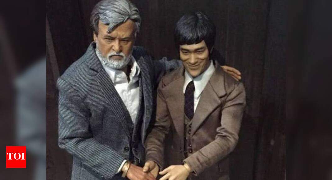 Rajinikanth Kabali Rajinikanth Kabali Meets Bruce Lee Tamil Movie News Times Of India
