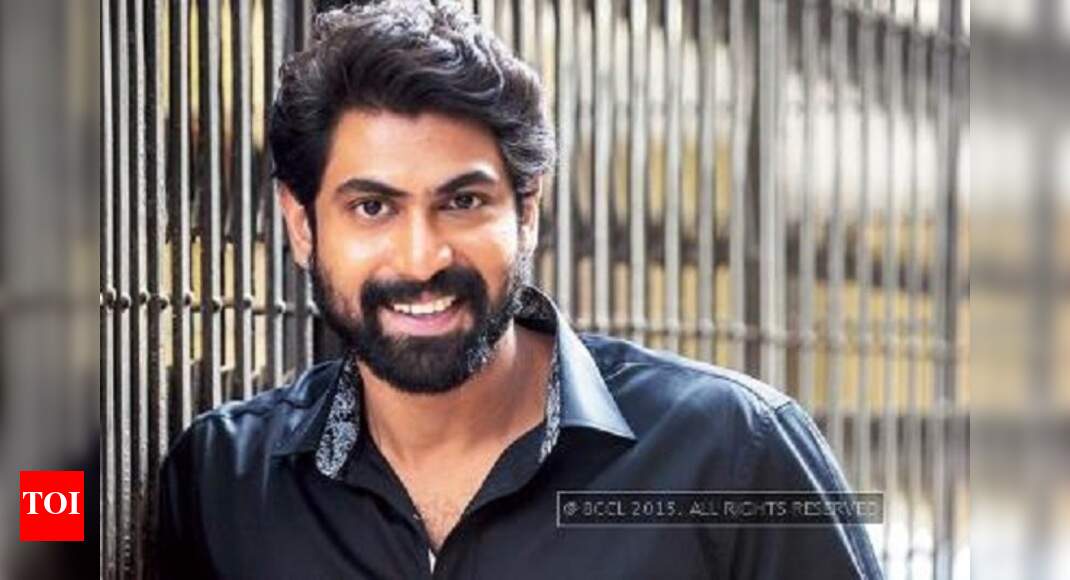 Times Of India Rana Daggubati Shoots For A Special Train Fight Tamil Movie News Times Of India