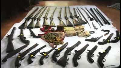 Weapons steeped in freedom history on show