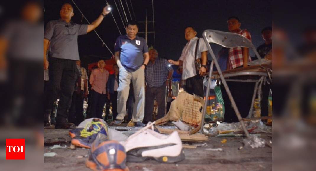 Islamic Militants Blamed For Deadly Philippine Blast - Times Of India