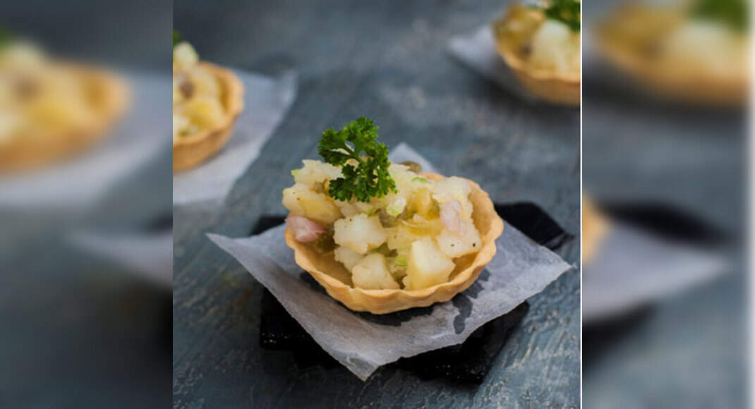 Jalapeno Potato Chaat Cups recipe by Ripudaman Handa on Times Food
