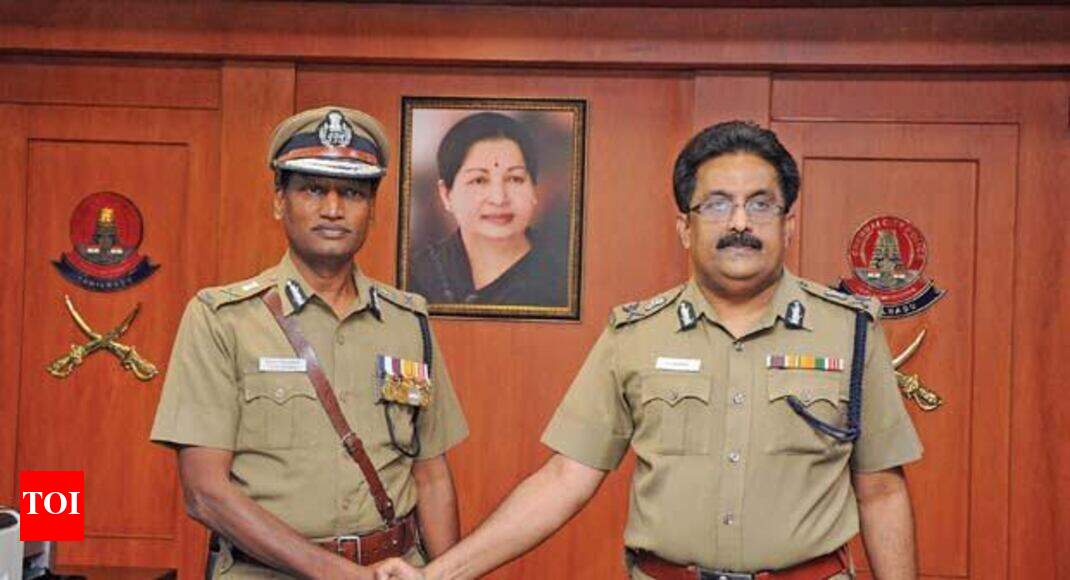 Rajendran is Tamil Nadu DGP, returns as Chennai city police