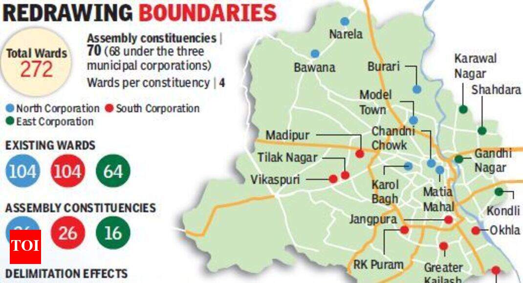 Delimitation Draft Ready First Look Delhi News Times Of India Delimitation Draft Ready First Look Delhi News Times Of India