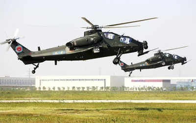 Chinese military equips all ground forces with new attack helicopters