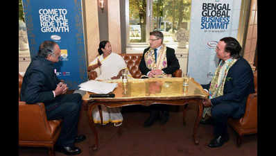 Bengal delegates meet business leaders in Munich