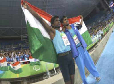 Rio Paralympics: Mariyappan wins gold, Varun bronze in high jump