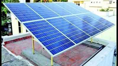 Power generated by solar panels atop institutions go waste
