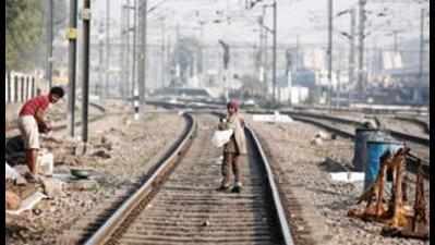 Squatters send railway safety off track