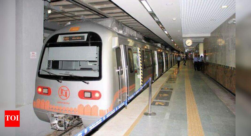 Metro: Metro to set up rooftop solar panels at 8 stations | Jaipur News ...