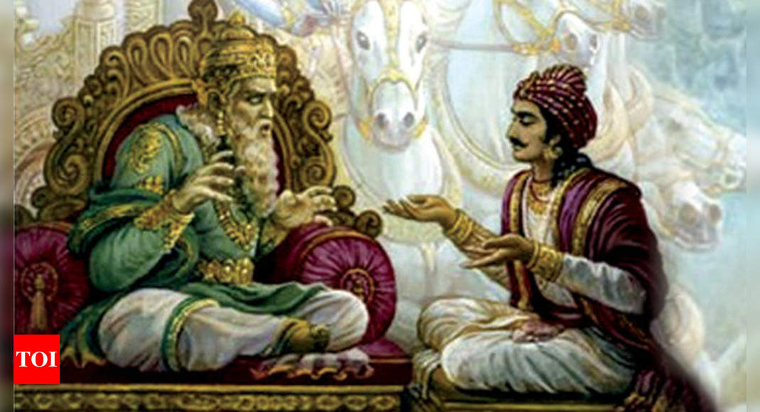 What happened to Dhritarashtra after Mahabharata War? - Times of India