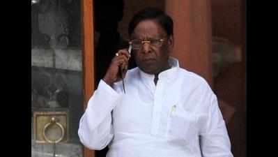 Ruling Congress MLA A John Kumar quits post to pave way for CM V Narayanasamy's re-election