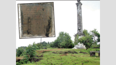 Colonel Hill's 171 year old column faces grave threat from NHAI project