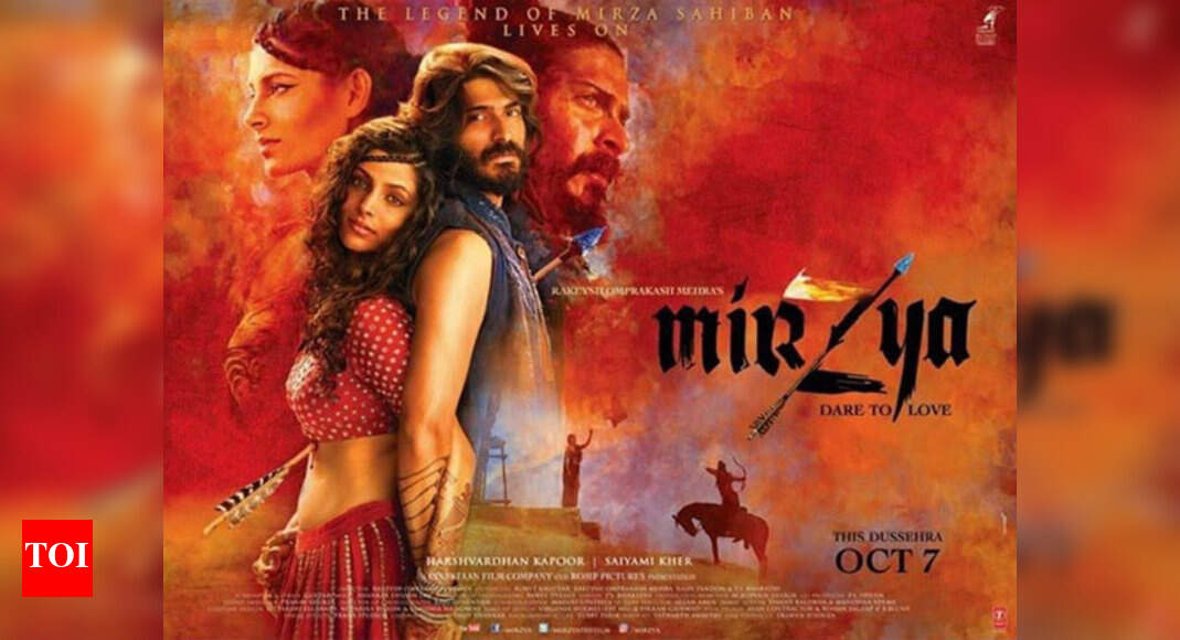 Harshvardhan Kapoor creates a splash on the poster of 'Mirzya' Hindi