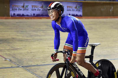 Indian cyclists finish 2nd with eight medals on final day of Track Asia Cup