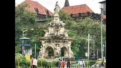 Flora Fountain is being restored to its former glory