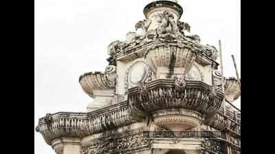 Flora Fountain is being restored to its former glory