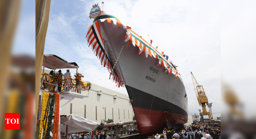 Mormugao: Mormugao, Indian Navy's Second Indigenous Warship Launched In 