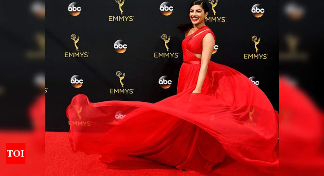 Priyanka second most searched celeb in Red Carpet dress