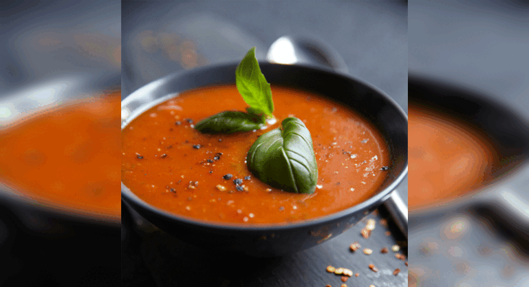 Creamy Roasted Tomato Soup Recipe: How to Make Creamy Roasted Tomato Soup Recipe | Homemade Creamy R