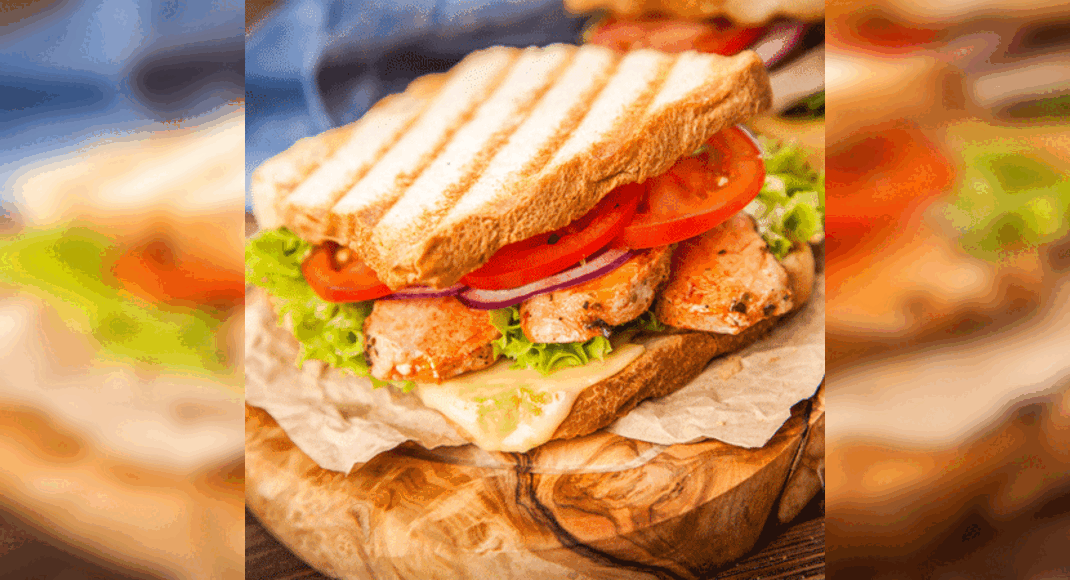 Grilled Vegetable Sandwich Recipe How to Make Grilled Vegetable Sandwich Recipe Homemade