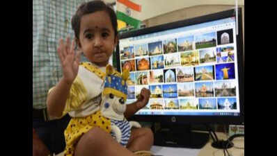 18-month-old knows 26 currencies, 7 wonders