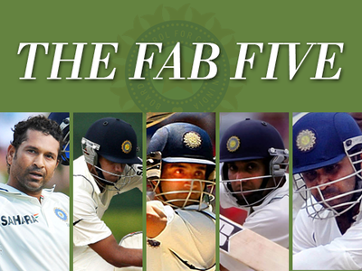 Infographic - India's 500th Test: Remembering the Fab Five