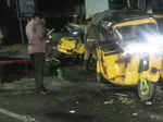 Car driven by drunken student ploughs through autorickshaws in Chennai