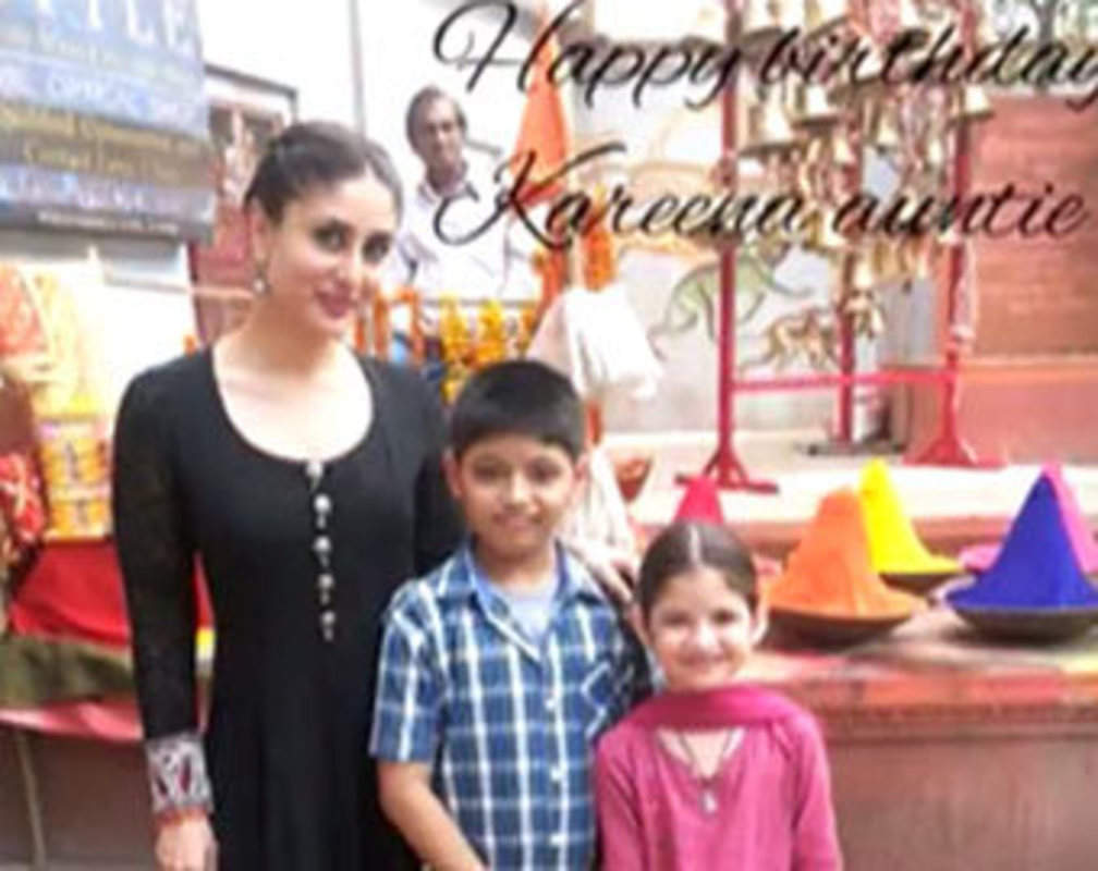 
'Happy B'day Kareena auntie,' wishes Harshaali Malhotra

