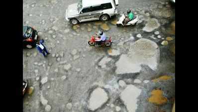 Potholes fixed before Ganpati washed out by rain, traffic on Sion-Panvel highway hit
