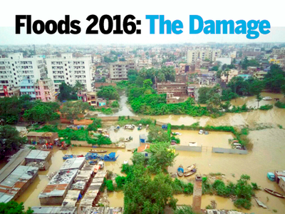 How the floods in 2016 caused havoc