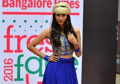 Sindhi College students at Oppo Bangalore Times Fresh Face auditions