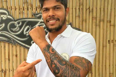 Team India’s fast bowler Umesh Yadav opts for a Buddha tattoo
