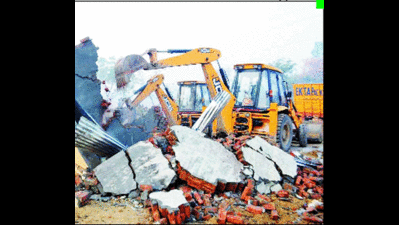 Allahabad Development Authority razes over 5,000 makeshift shops