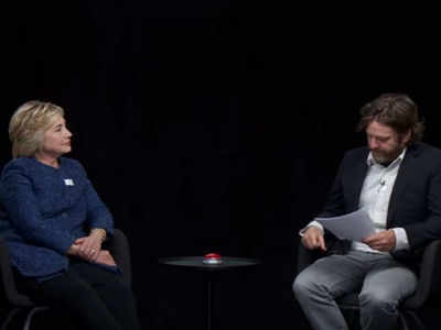 Hillary Clinton spars with Zach Galifianakis on 'Between Two Ferns'