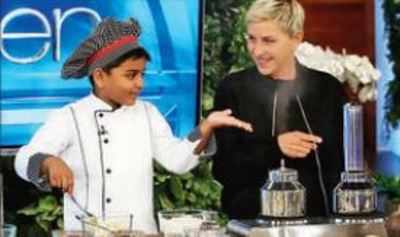 6-yr-old chef tastes global fame on Ellen show