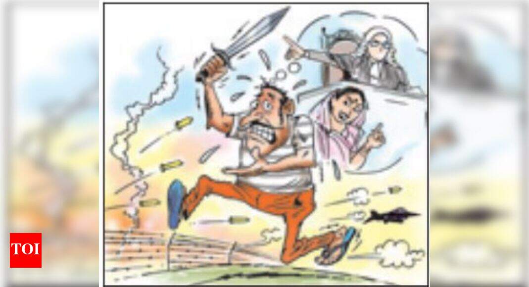 Wife Beating Husband Go To Kashmir To Show Valour Hc Tells Wife Beating Husband Ahmedabad News Times Of India